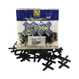 Espaçador Azulejo E Piso 3Mm Preto Grap
