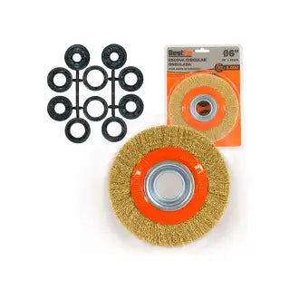 Escova Aço Circular 32X06mm Bestfer