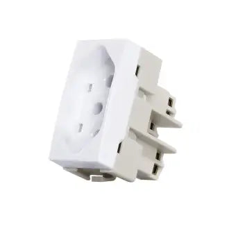 Tomada S/Placa 10A Modular Branca Sleek Margirius
