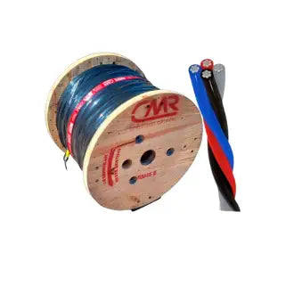 Cabo Alumínio 1Kv Quadriplex 10Mm 400M Ni Cmr