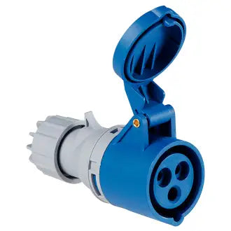 Tomada Acoplamento Industrial 2P+ T 16A 220 250V 6H