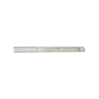 Régua Inox 060Cm 24" 11/8 Brasfort