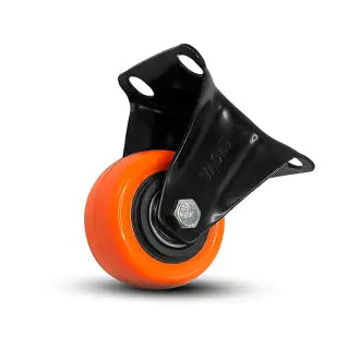 Rodízio Fixo 50Mm Placa Black Inova