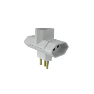 Pino T 10A 2P+T Cinza Ilumi C10