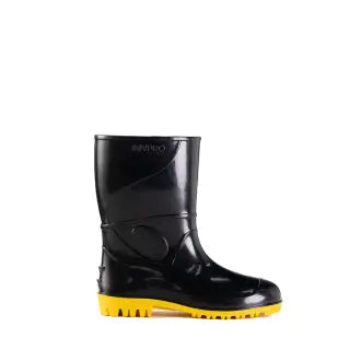 Bota Innpro Solado Amarelo Cano Médio S/Forro 40