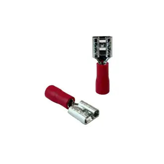 Terminal Fêmea Pré Isolado 0,5X1,5Mm C100