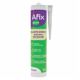 Cola Silicone Base D´Água 430G Cinza Afix
