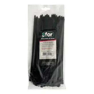Abraçadeira Nylon 200Mmx4,5 Preta Sfor C100