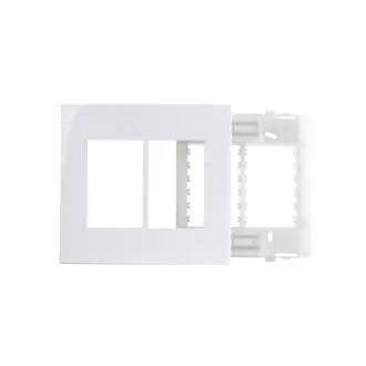Placa 4X4 6 Postos Branco Sleek Margirius