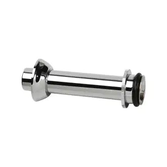 Tubo Ligação Vaso Plástico Cromado Ajustável 20Cm