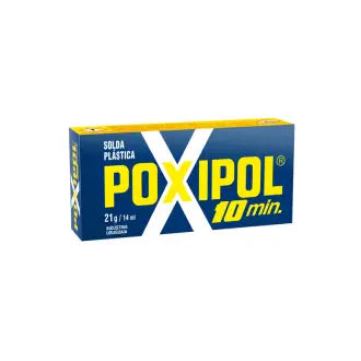 Adesivo Epóxi Poxipol Cinza 21G 14 Minutos C6
