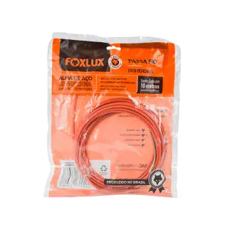 Sonda Passa Fio 10M C/Alma De Aço Foxlux