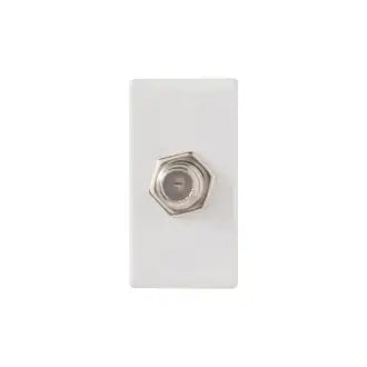 Tomada Tv/Satélite S/Placa Modular Branco Liz/Lux2 Tramontina C10