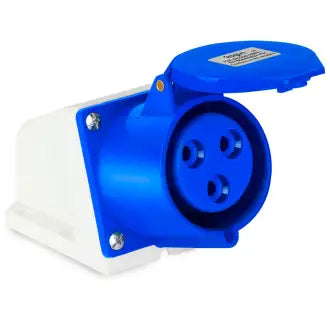 Tomada Sobrepor Industrial 2P+ T 32A 220/240V Elgin