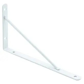 Suporte Prateleira 20Cm Branco Mão Francesa Perfil Em L