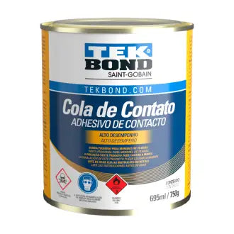 Cola Contato 750G Tradicional C/ Toluol Tekbond C6