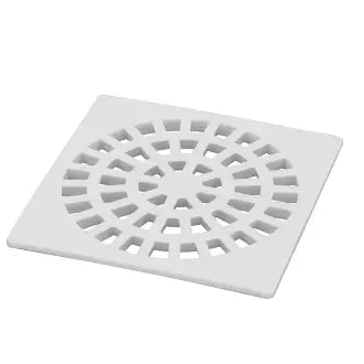 Grelha Quadrada Branca Dn150 N52 Krona C12