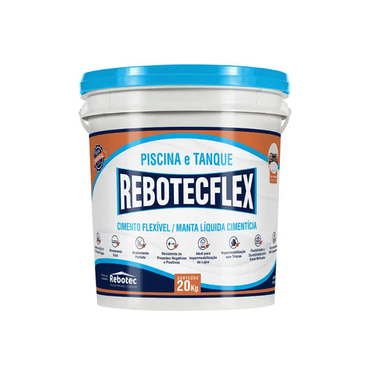 Impermeabilizante P/Piscina 20Kg Rebotec Flex