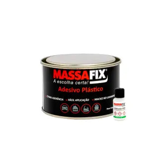 Massa Plástica Preta Massafix 12X400