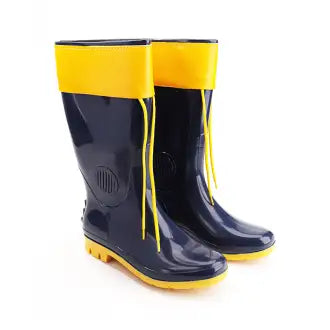 Bota Pega Forte Azul/Amarelo 335 C/Gola S/Forro 37 C3