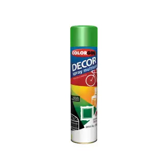 Tinta Spray Metálica Verde Amazônia 6X360 Colorgin