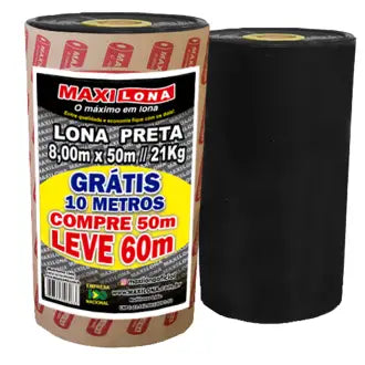 Lona Preta Maxilona 8X50 Ref.120 21Kg