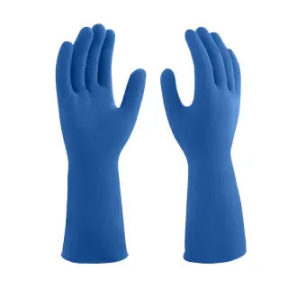 Luva Látex Azul Antiderrapante Xg Mucambo C10