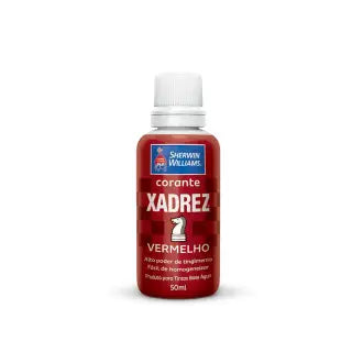Corante Líquido Xadrez Vermelho 50G