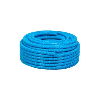 Mangueira Corrugada 3/4X50m Azul Krona