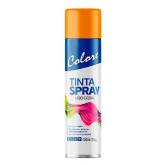 Tinta Spray Laranja 6X400 Colore