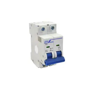 Disjuntor Bipolar 100A Branco Din 6Ka Jng