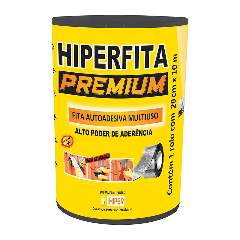 Impermeabilizante Fita 0,20X10M Hiper Alumínio Premium