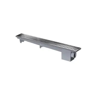 Ralo Sifonado Linear 500X68x40mm Cromado Herc
