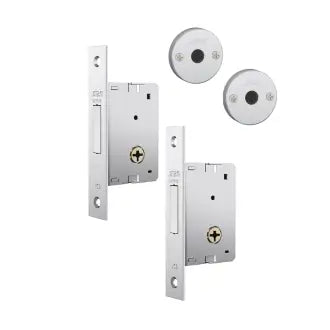 Fechadura Auxiliar Tetra Inox 1001 Par
