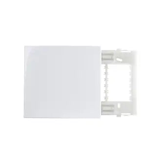 Placa 4X4 Cega Branca Sleek Margirius