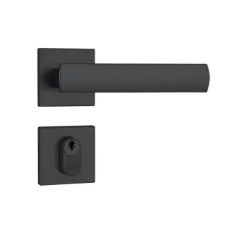 Fechadura Externa Alavanca Preto Fosco 803/35 Stam