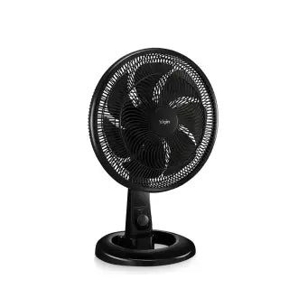Ventilador Mesa 40Cm 7 Pás Preto Elgin 220V