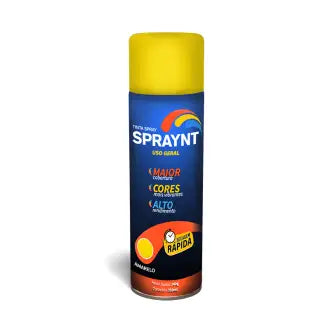 Tinta Spray Amarelo 6X350 Spraynt