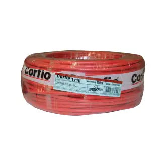 Cabo Flexível 1Kv 10,0Mm Vermelho Corfio C100