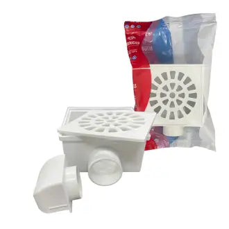 Ralo Sifonado Quadrado 10X10 Branco