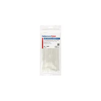 Abraçadeira Nylon 200Mmx2,5 Branca Hellerman C100