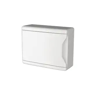 Quadro Disjuntor Pvc Sobrepor 08 Brancos S/Barramento Krona