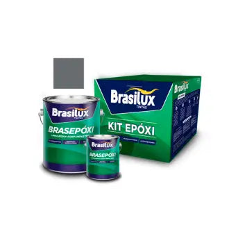 Tinta Epoxi 3,6L Cinza Médio N5 Brasilux