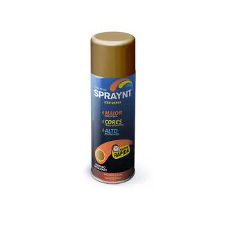 Tinta Spray Dourado Metálico 6X350 Spraynt