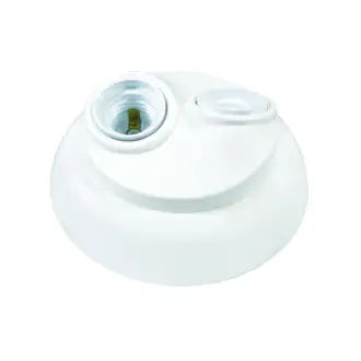 Plafon Pp Duplo Branco 60W Perlex