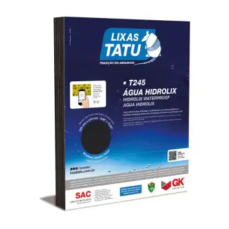 Lixa Água 400 Lixas Tatu T245 C50