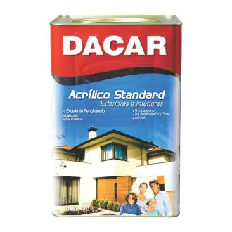 Tinta Acrílica Dacar Standard Exterior/Interior Marrocos 18L