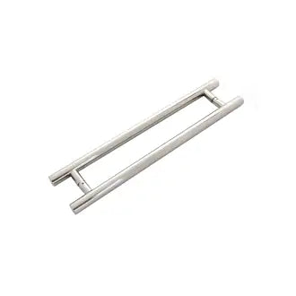 Puxador Porta Tubo Inox Duplo 2X30x20