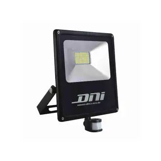 Refletor Led 100W Branco Sensor Presença