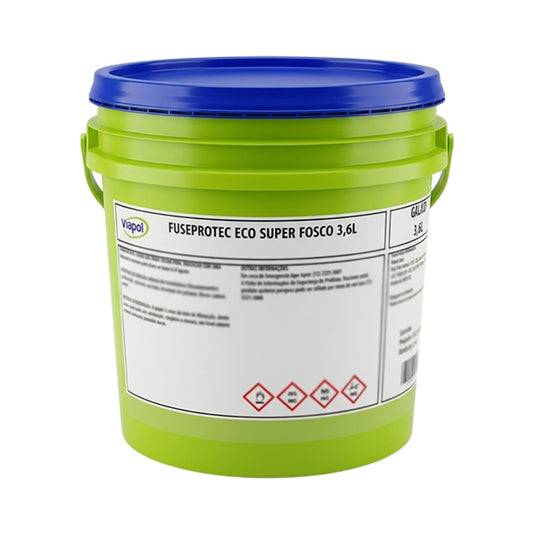 Verniz acrílico nanotecnológico base água Fuseprotec Eco Super Viapol para concreto, telha e manta ardosiada